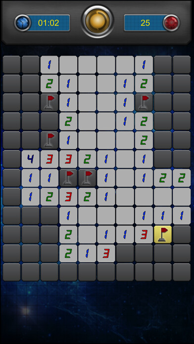 Emulate iPhone app Minesweeper In Space using MyAndroid Emulate iPhone app Minesweeper In Space using MyAndroid