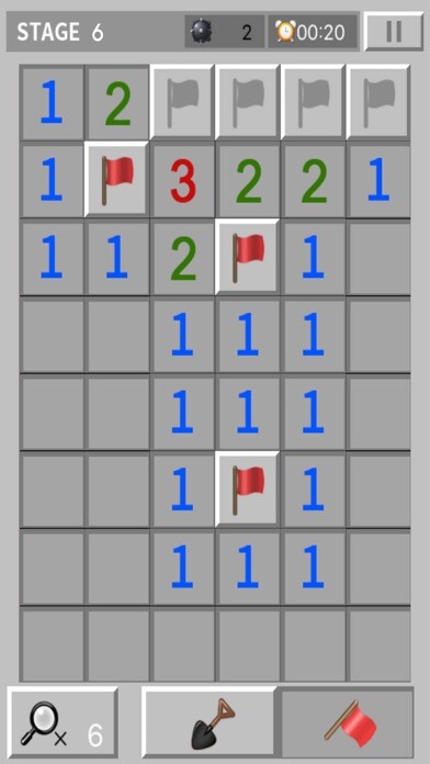 Emulate iPhone app Minesweeper King using MyAndroid