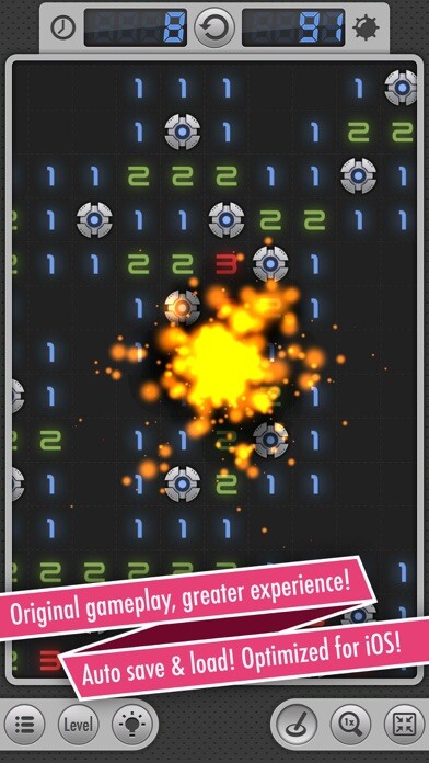 Emulate iPhone app Minesweeper Original Reboot using MyAndroid Emulate iPhone app Minesweeper Original Reboot using MyAndroid