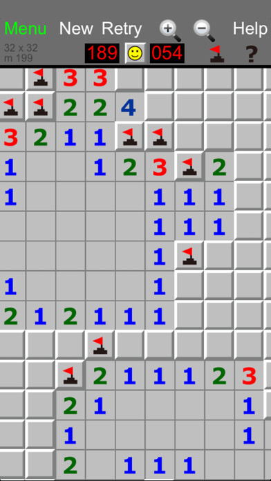 Emulate iPhone app Minesweeper pico using MyAndroid