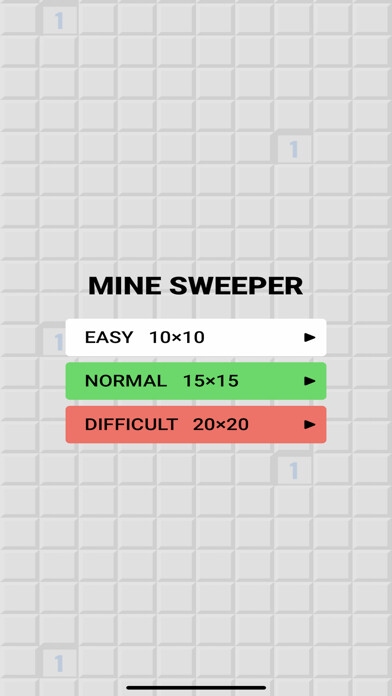 Emulate iPhone app Minesweeper - Simple using MyAndroid