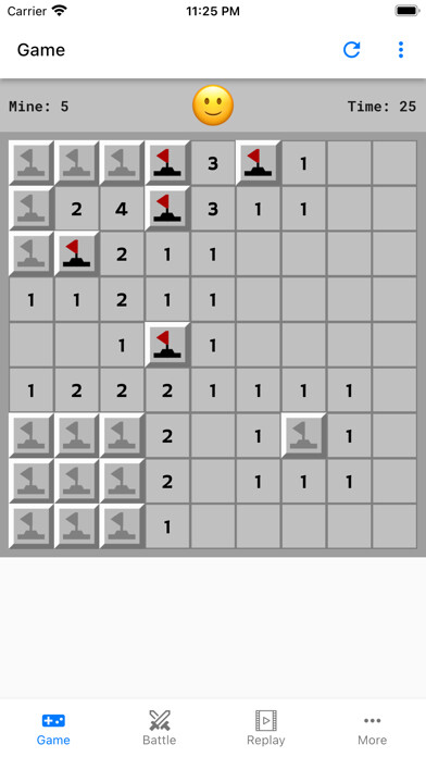 Emulate iPhone app Minesweeper (With Multiplayer) using MyAndroid