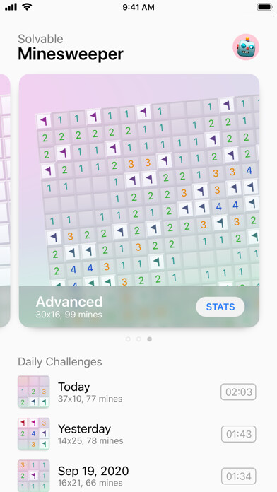 Emulate iPhone app Mineswifter Lite (Minesweeper) using MyAndroid Emulate iPhone app Mineswifter Lite (Minesweeper) using MyAndroid