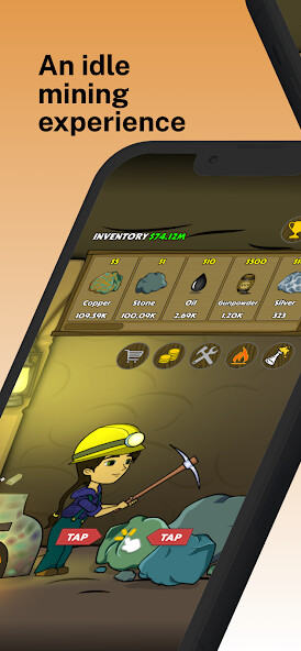 Run android online APK Mine Tap from MyAndroid or emulate Mine Tap using MyAndroid