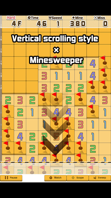 Emulate iPhone app Mine Tower using MyAndroid