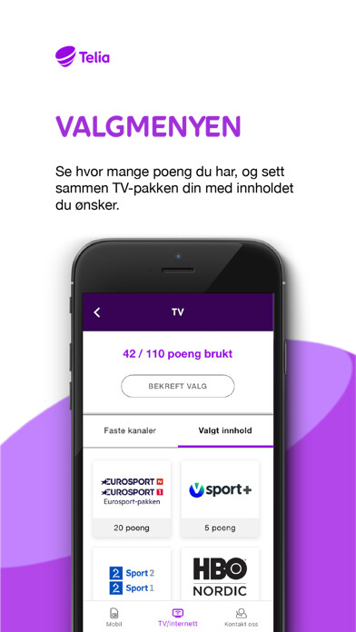 Emulate iPhone app Min Get fra Telia using MyAndroid