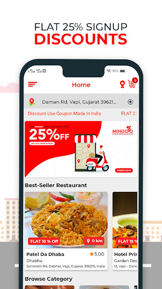 Run android online APK Mingoo Food from MyAndroid or emulate Mingoo Food using MyAndroid
