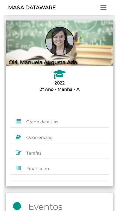 Emulate iPhone app Minha Escola Digital using MyAndroid