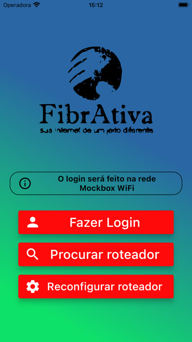 Emulate iPhone app Minha FibrAtiva using MyAndroid Emulate iPhone app Minha FibrAtiva using MyAndroid
