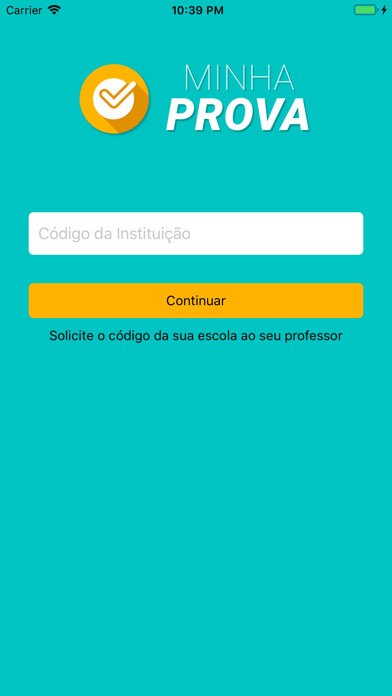Emulate iPhone app Minha Prova - Aluno using MyAndroid Emulate iPhone app Minha Prova - Aluno using MyAndroid