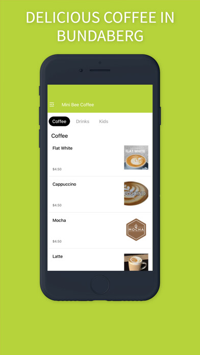 Emulate iPhone app Mini Bee Coffee using MyAndroid Emulate iPhone app Mini Bee Coffee using MyAndroid