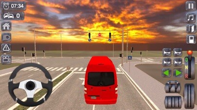 Emulate iPhone app Minibüs Otobüs Simülatör using MyAndroid