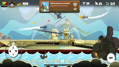 Emulate iPhone app Mini Dogfight using MyAndroid
