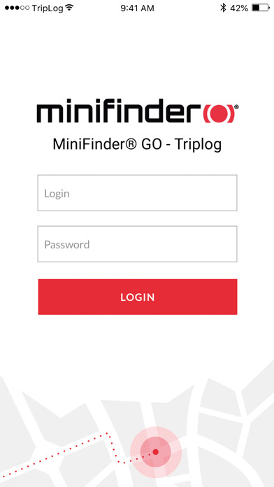 Emulate iPhone app MiniFinder TripLog using MyAndroid