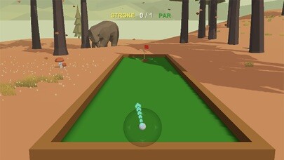 Emulate iPhone app Mini Golf 3D Bear OutDoor Game using MyAndroid Emulate iPhone app Mini Golf 3D Bear OutDoor Game using MyAndroid