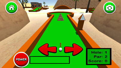 Emulate iPhone app Mini Golf 3D Great Pyramids using MyAndroid Emulate iPhone app Mini Golf 3D Great Pyramids using MyAndroid