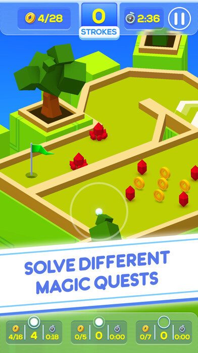 Emulate iPhone app Mini Golf Magic Blitz using MyAndroid Emulate iPhone app Mini Golf Magic Blitz using MyAndroid