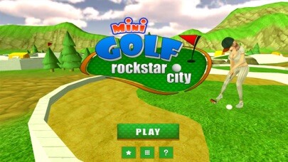 Emulate iPhone app Mini Golf RockStar City using MyAndroid Emulate iPhone app Mini Golf RockStar City using MyAndroid