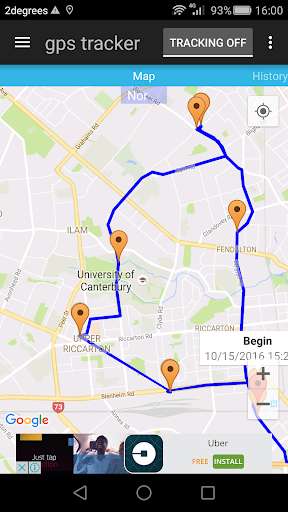 Run android online APK Mini GPS tracker from MyAndroid or emulate Mini GPS tracker using MyAndroid
