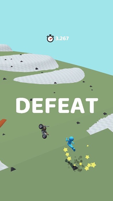 Emulate iPhone app Mini Hill Climb Racing using MyAndroid