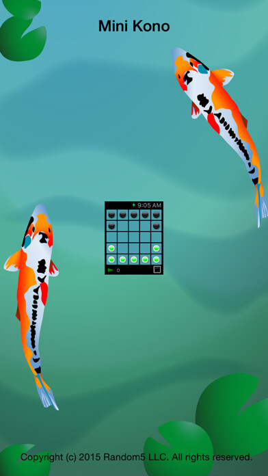 Emulate iPhone app Mini Kono using MyAndroid