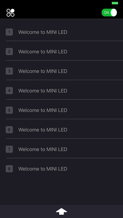 Emulate iPhone app MINI LED using MyAndroid