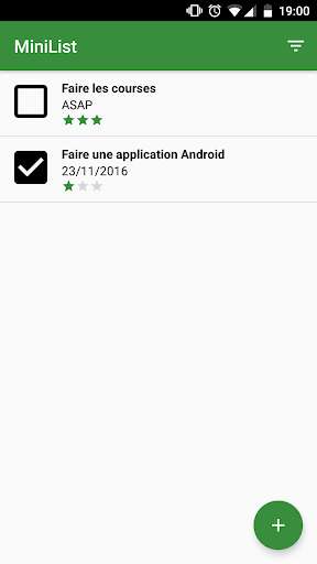 Run android online APK MiniList from MyAndroid or emulate MiniList using MyAndroid