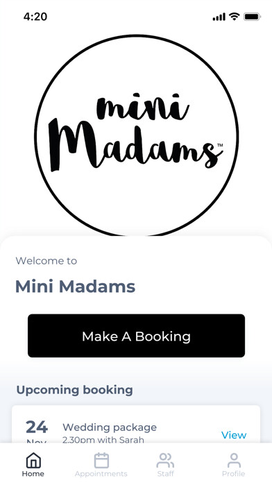Emulate iPhone app Mini Madams using MyAndroid