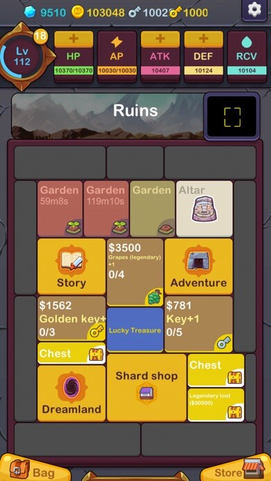 Emulate iPhone app Minimal Dungeon RPG using MyAndroid Emulate iPhone app Minimal Dungeon RPG using MyAndroid