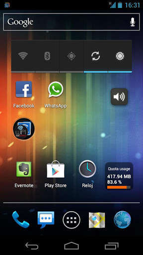 Emulate Android APK Minimalist Silence Widget