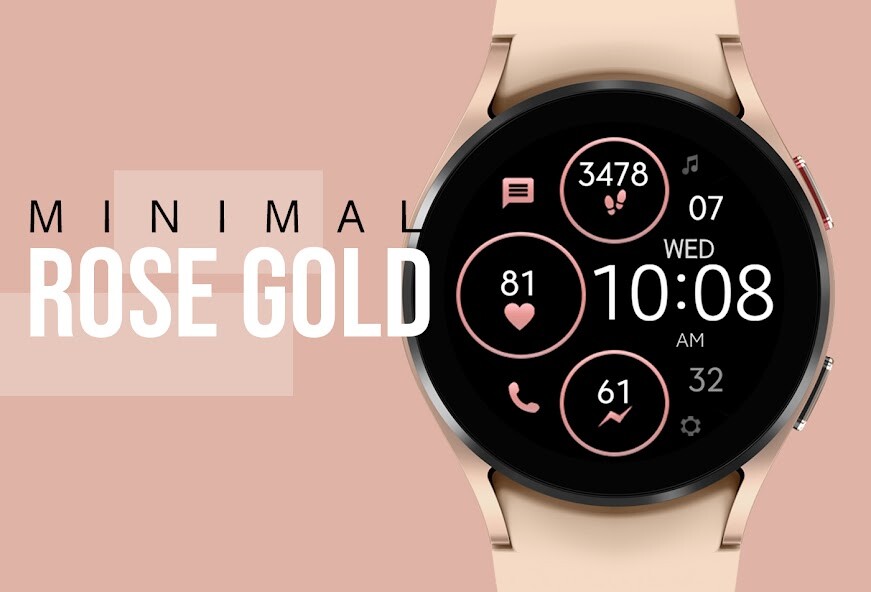 Run android online APK Minimal Rose Gold Watch Face from MyAndroid or emulate Minimal Rose Gold Watch Face using MyAndroid Run android online APK Minimal Rose Gold Watch Face from MyAndroid or emulate Minimal Rose Gold Watch Face using MyAndroid