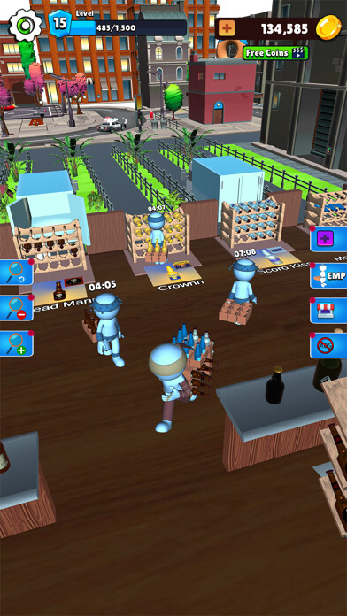 Emulate iPhone app Mini Mart - Market Games using MyAndroid