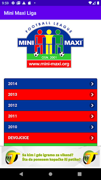 Run android online APK Mini Maxi Liga from MyAndroid or emulate Mini Maxi Liga using MyAndroid Run android online APK Mini Maxi Liga from MyAndroid or emulate Mini Maxi Liga using MyAndroid