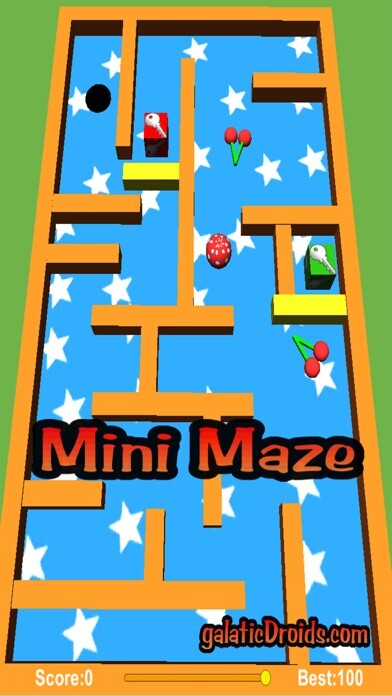 Emulate iPhone app Mini Maze 3D using MyAndroid