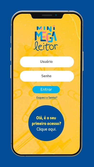 Emulate iPhone app Mini Mega Leitor using MyAndroid