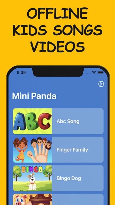 Emulate iPhone app Mini Panda Baby Nursery Rhymes using MyAndroid Emulate iPhone app Mini Panda Baby Nursery Rhymes using MyAndroid