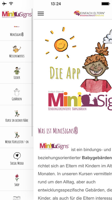 Emulate iPhone app MiniSigns® Babygebärden using MyAndroid Emulate iPhone app MiniSigns® Babygebärden using MyAndroid
