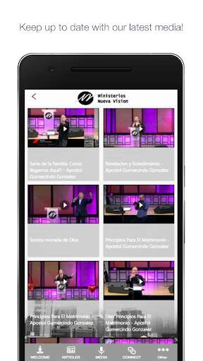Run android online APK Ministerios Nueva Vision from MyAndroid or emulate Ministerios Nueva Vision using MyAndroid