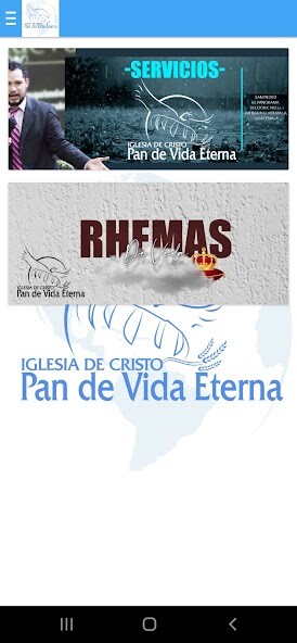 Run android online APK Ministerios Pan de Vida Eterna from MyAndroid or emulate Ministerios Pan de Vida Eterna using MyAndroid