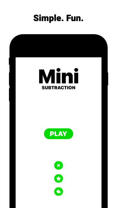 Emulate iPhone app MiniSubtraction using MyAndroid