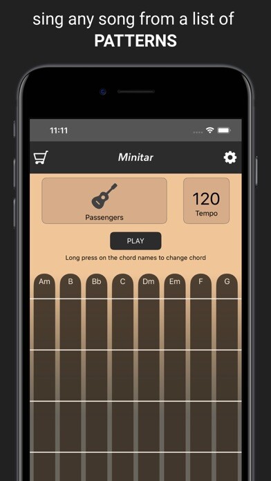 Emulate iPhone app Minitar - Mini Acoustic Guitar using MyAndroid Emulate iPhone app Minitar - Mini Acoustic Guitar using MyAndroid