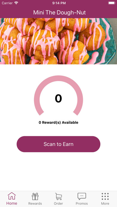 Emulate iPhone app Mini... The Dough-Nut Rewards using MyAndroid Emulate iPhone app Mini... The Dough-Nut Rewards using MyAndroid