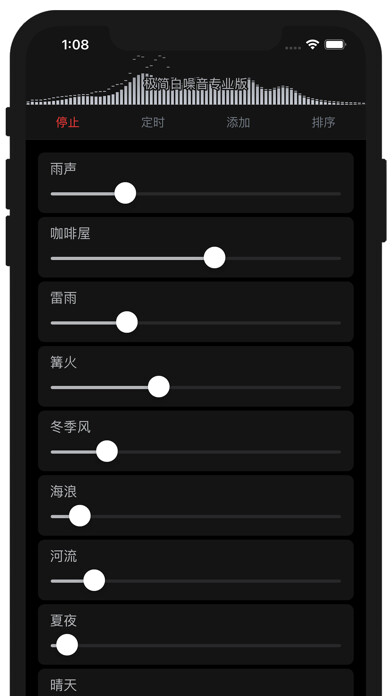 Emulate iPhone app Mini White Noise Pro using MyAndroid Emulate iPhone app Mini White Noise Pro using MyAndroid