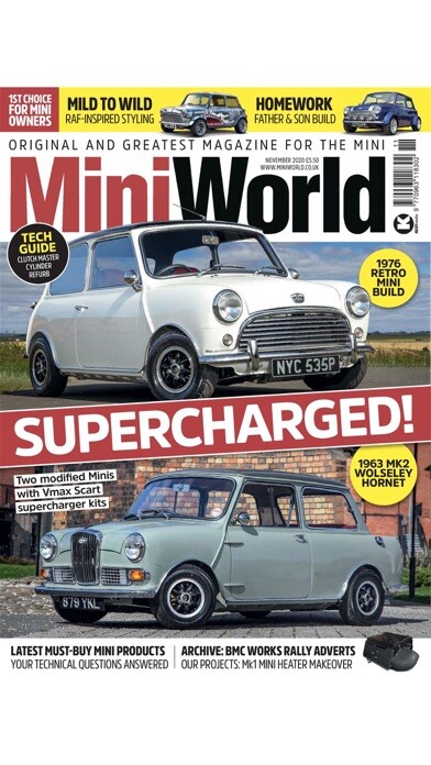 Emulate iPhone app Mini World Magazine using MyAndroid