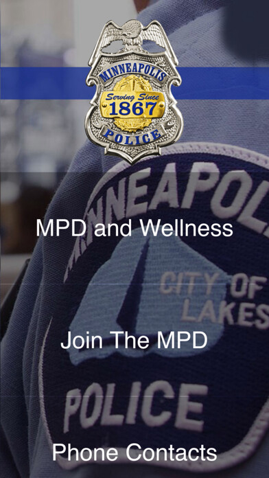 Emulate iPhone app Minneapolis PD Wellness App using MyAndroid Emulate iPhone app Minneapolis PD Wellness App using MyAndroid