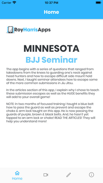 Emulate iPhone app Minnesota BJJ Seminar using MyAndroid Emulate iPhone app Minnesota BJJ Seminar using MyAndroid