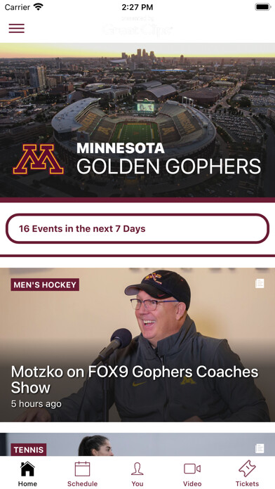 Emulate iPhone app Minnesota Gophers using MyAndroid Emulate iPhone app Minnesota Gophers using MyAndroid
