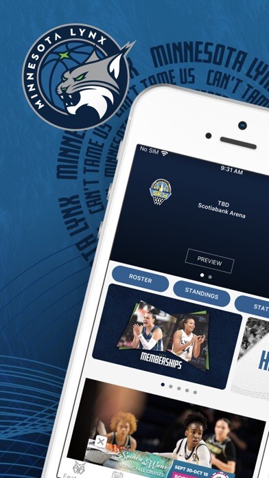 Emulate iPhone app Minnesota Lynx using MyAndroid Emulate iPhone app Minnesota Lynx using MyAndroid