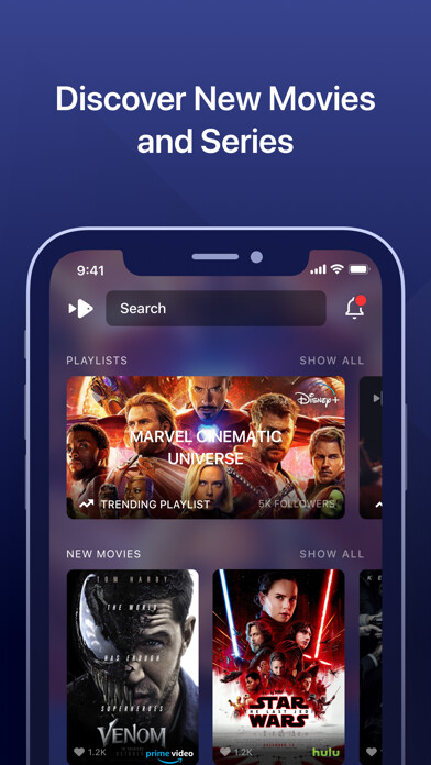 Run android online APK Minnow: Watch Shows and Movies from MyAndroid or emulate Minnow: Watch Shows and Movies using MyAndroid