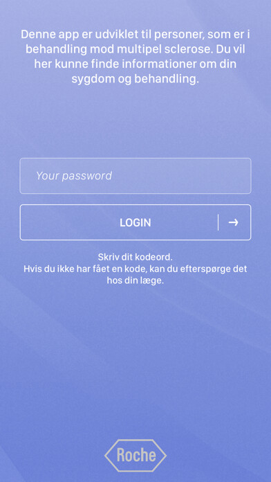 Emulate iPhone app Min Sclerose using MyAndroid
